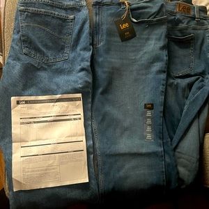One size 16w and two size 18w all new with tags Lee jeans with receipts